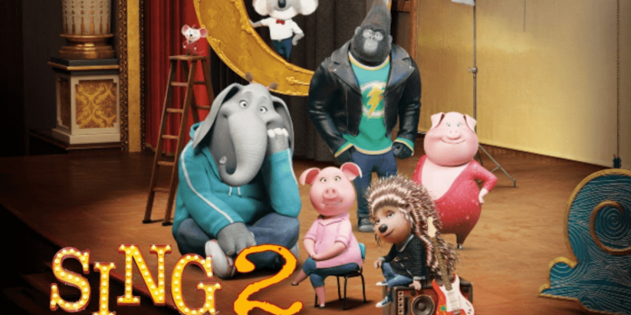 the official poster of sing 2