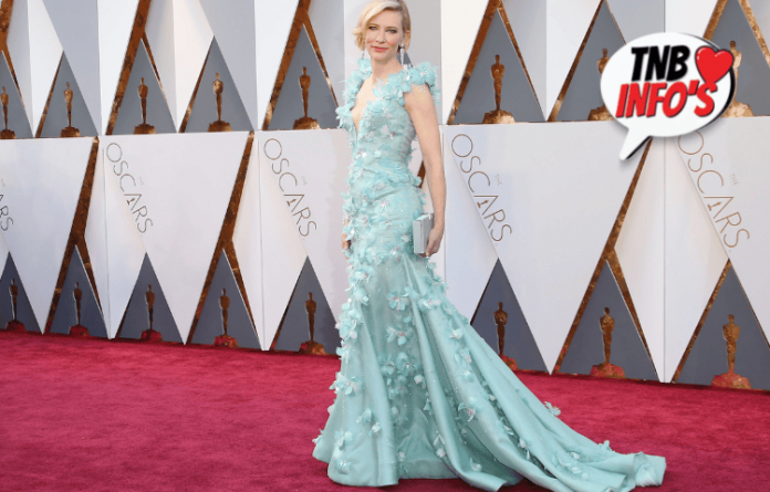 Cate Blanchett Flaunts Her Killer Outfit In The Oscar Award Function!!