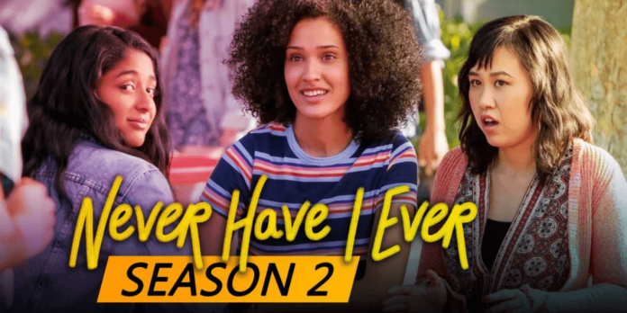 the official poster of never have i ever season 2