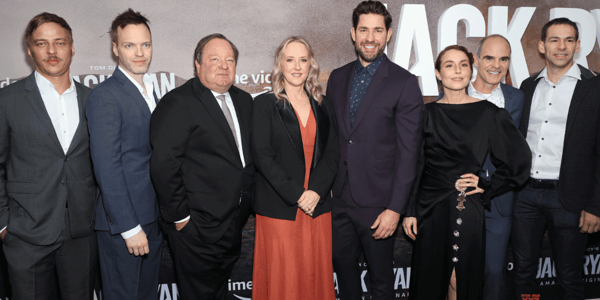 the official photoshoot of the cast of jack ryan 