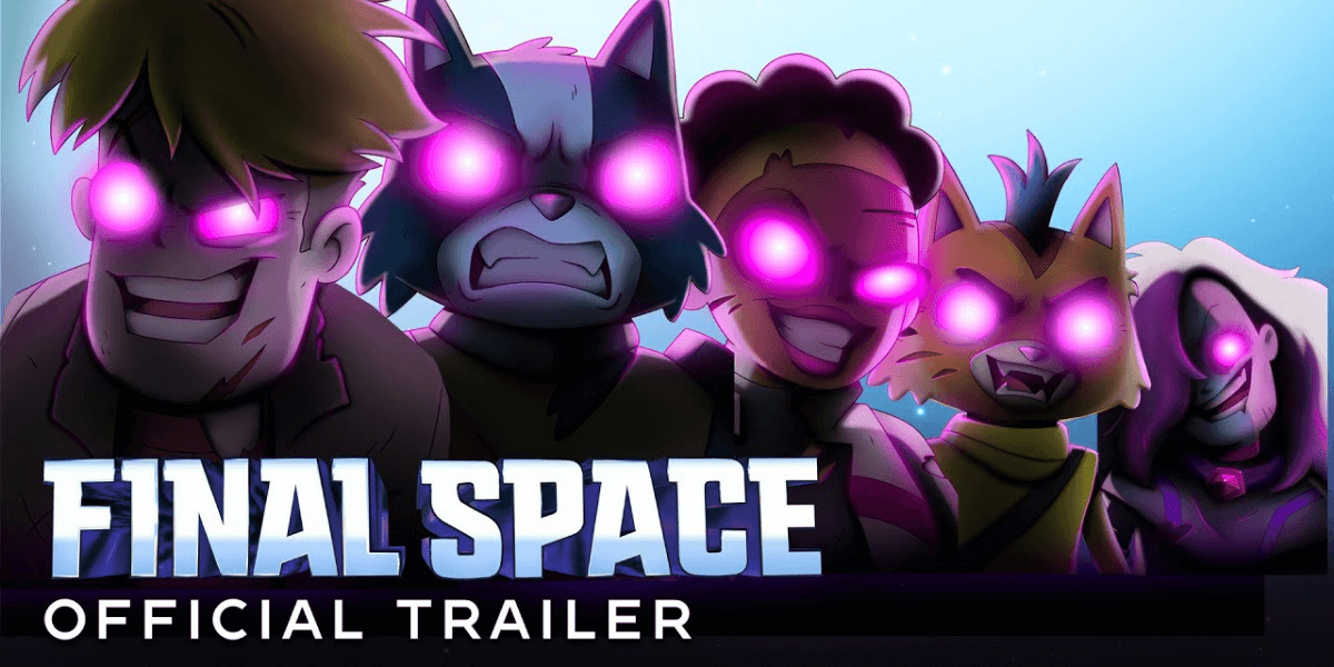 a still from the official trailer of final space season 3