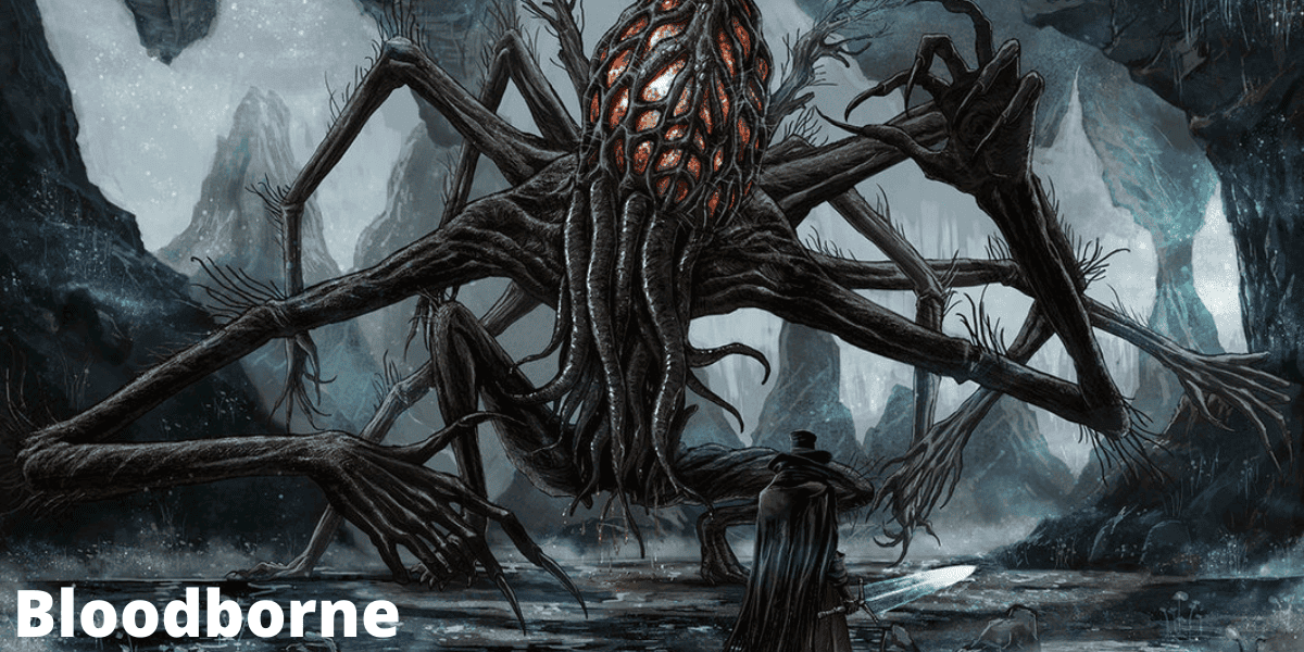 Bloodborne beast artwork