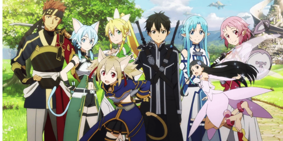 SAO season 4 all major characters poster.