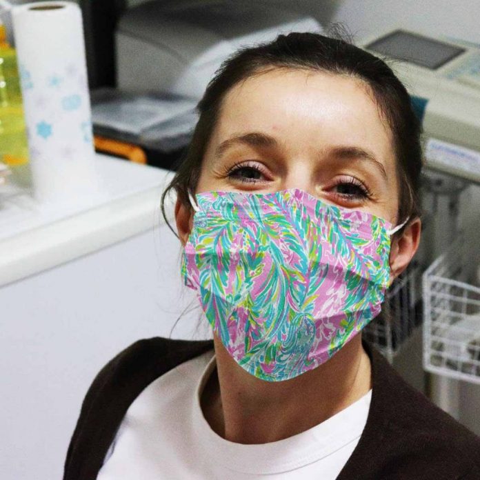 Lilly Pulitzer And Her Ultra Amazing Masks