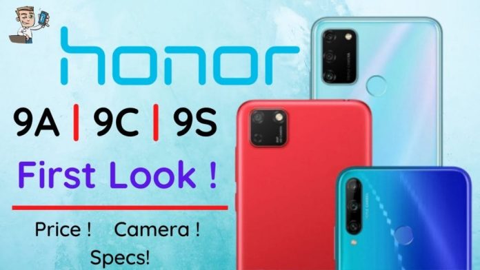 Honor: Honor 9A, 9C and 9S Launched with Android 10; What are the Prices? Specs?