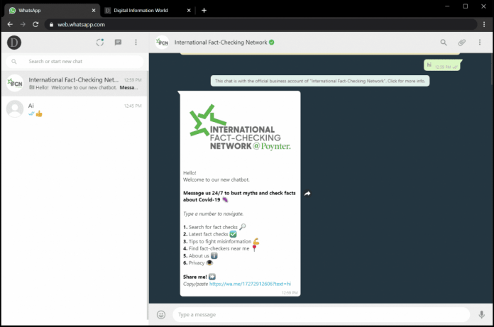 WhatsApp New Coronavirus Fact-Checking Chatbot And How To Use It