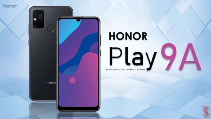 Honor Play 9A – 5000mAH Battery, Android 10, More Specs And Features