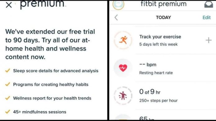 Fitbit: The Fitbit Premium Is Now Available For Free The First 90 Days – More Details