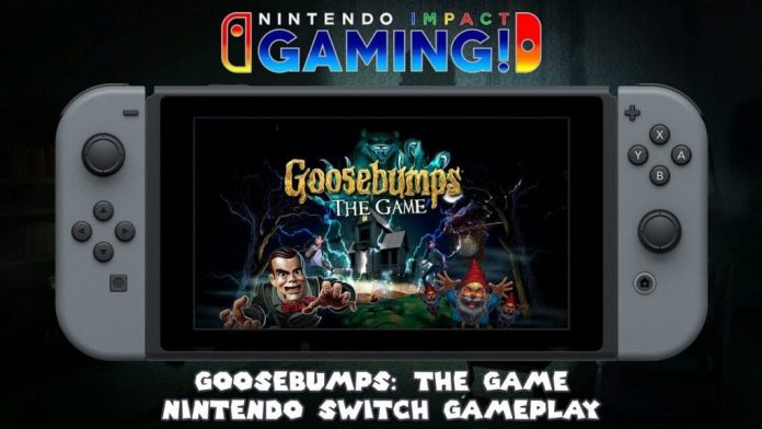 Nintendo Switch: Goosebumps Model Game